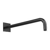 Almar Square Кронштейн для верхнего душа настенный 42 см, цвет: matt black E021116.MB