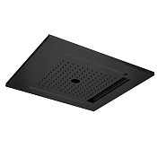 Almar Square 500 Потолочный душ 49,6х49,6 см, встраиваемый, 3 режима, цвет: matt black E044259.MB