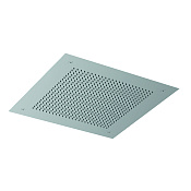 Almar Velvet 380 Потолочный душ 38х38 см, встраиваемый, 1 режим, цвет: brushed stainless steel E044279.BS