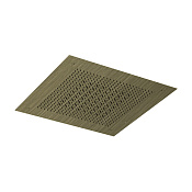 Almar Velvet 380 Потолочный душ 38х38 см, встраиваемый, 2 режима, цвет: brushed high brass E044282.HB