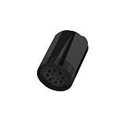 Almar Beam 100 Верхний душ с кронштейном настенным d10 см, 3 режима, цвет: matt black E044286.MB