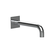 Almar Square Излив настенный для ванны 24 см, цвет: chrome E098011.CR