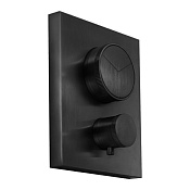 Almar Core Square Термостат для душа, внешняя часть на 3 потребителя, цвет: matt black E176683.MB