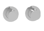 Almar Modular Round Термостат для душа, внешняя часть на 2 потребителя, цвет: chrome E180132.CR