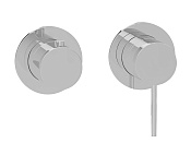 Almar Modular Round Смеситель для душа, внешняя часть на 2 потреб., цвет: brushed stainless steel E180141.316