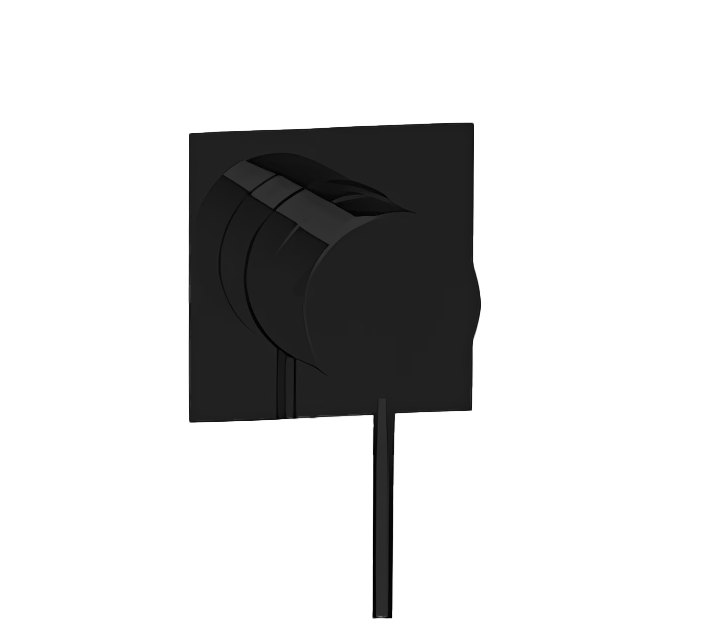 Almar Modular Square Смеситель для душа, внешняя часть на 1 потребитель, цвет: matt black E180190.MB