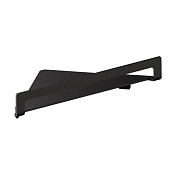 Almar Accessories Полка угловая 21,6х21,6 см, цвет: matt black E300002.MB