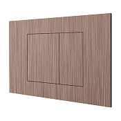 Almar WC Plate Кнопка смыва для бачка, цвет: brushed copper E330001.CO