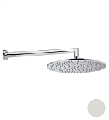 Cisal Shower Верхний душ 30 см, 1 вид струи, кронштейн настенный 40 см, цвет: snow white DS0136204Q