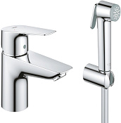 Grohe StartEdge Смеситель для раковины с гигиеническим душем, цвет: хром 23773001