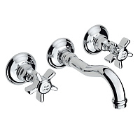 Nicolazzi Doccia Внутренняя часть смесителя для раковины на 3 отверстия, c картриджами DX+DX C1477DX