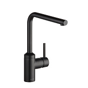 Kludi L-Ine Смеситель для кухни рычажный, высота излива 27,5 см, цвет: черный матовый 428143977