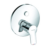 Kludi Pure&Easy Смеситель для ванны встраиваемый, внешняя часть, цвет: хром 376590565