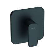 Kludi Pure&Style Смеситель для ванны встраиваемый, внешняя часть, цвет: черный матовый 406553975