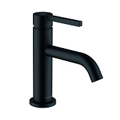 Kludi Nova Fonte Pura Смеситель для раковины, без д/к, длина излива 13 см, цвет: черный матовый 200283915