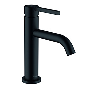 Kludi Nova Fonte Pura Смеситель для раковины, c д/к, длина излива 13 см, цвет: черный матовый 202883915