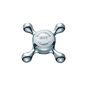 Burlington Regent Ручка-крестик для смесителя, цвет: хром глянцевый T1