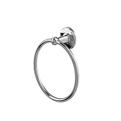 Burlington Arcade Полотенцедержатель круглый d17 см, подвесной, цвет: хром глянцевый ARCA3 CHR
