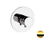 Remer Elegance Термостат для душа встраиваемый, 1 потребитель, с скрытой частью, цвет: oro lucido NT30DO
