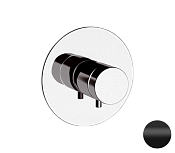 Remer Elegance Термостат для душа встраиваемый, 1 потребитель, с скрытой частью, цвет: nero opaco NT30NO