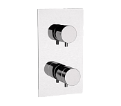 Remer Elegance Термостат для ванны встраиваемый на 2 потребителя, с встраиваемой частью, цвет: cromo NT92Q