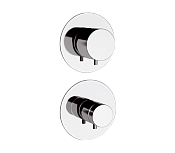 Remer Elegance Термостат для ванны встраиваемый, 5 потребителей, с скрытой частью, цвет: cromo NT95C