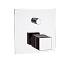 Remer Q-Elegance Термостат для ванны встраиваемый, 2 потребителя, с встраиваемой частью, цвет: cromo QT09