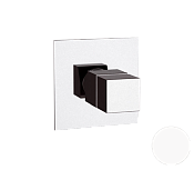 Remer Q-Elegance Термостат для душа встраиваемый 1 потребитель, с скрытой частью, цвет: bianco opaco QT30BO