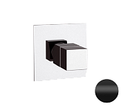 Remer Q-Elegance Термостат для душа встраиваемый, 1 потребитель, с скрытой частью, цвет: nero opaco QT30NO