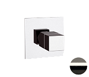 Remer Q-Elegance Термостат для душа встраиваемый, 1 потребитель, цвет: nichel spazzolato QT30NP