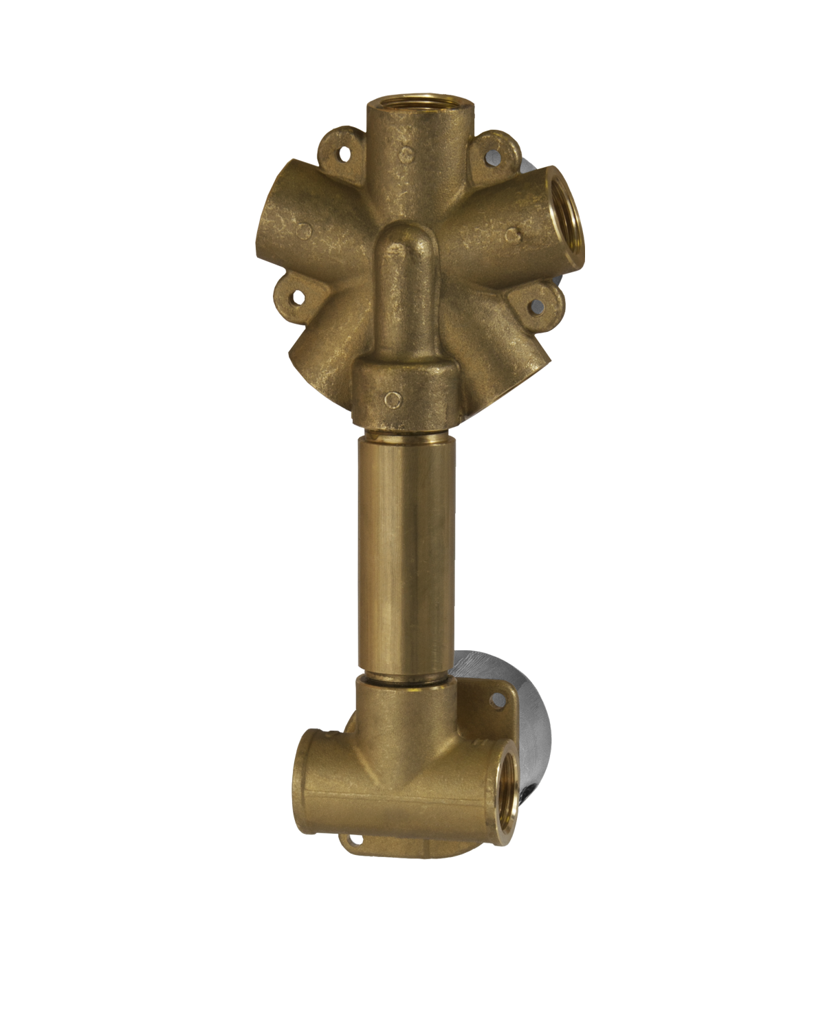 Remer Q-Elegance Термостат для ванны встраиваемый, 4 потребителя, с встраиваемой частью, цвет: cromo QT94