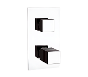 Remer Q-Elegance Термостат для ванны встраиваемый, 4 потребителя, с встраиваемой частью, цвет: cromo QT94
