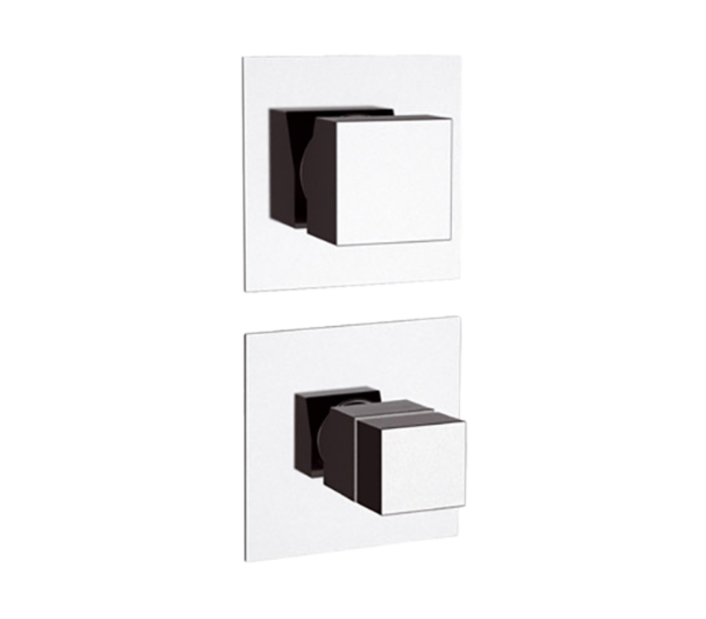 Remer Q-Elegance Термостат для ванны встраиваемый, 5 потребителей, с скрытой частью, цвет: cromo QT95C