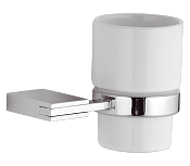 Remer Flat Стакан подвесной, керамический, цвет: cromo FT15CR