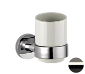 Remer Guest Стакан подвесной, керамический, цвет: nichel spazzolato GS15NP