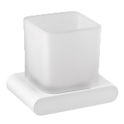 Remer Lounge Стакан подвесной, из матового стекла, цвет: bianco opaco LN15BO