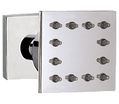 Remer Душевая форсунка бокового душа 5 см регулируемая, цвет: cromo QX34JET