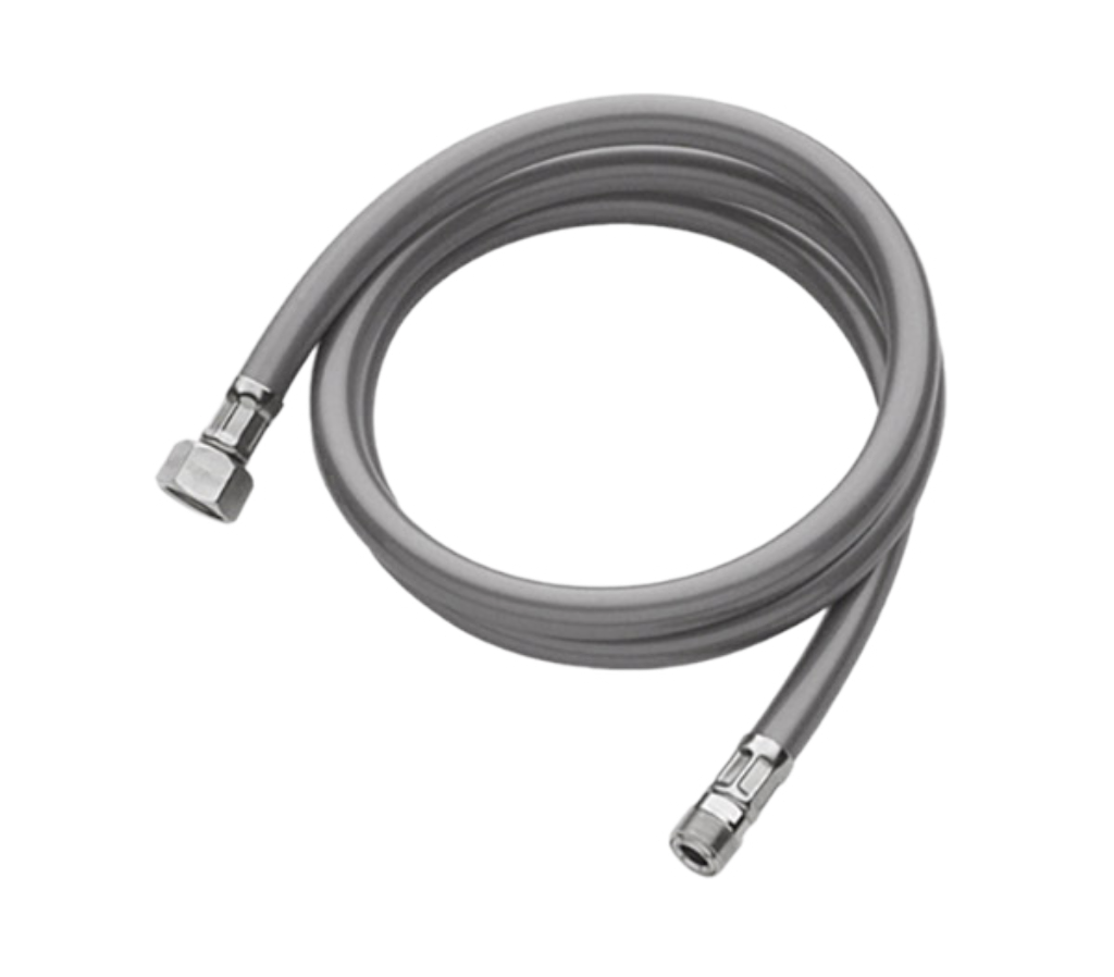 Remer Душевой шланг для вытяжного излива ПВХ 150 см, цвет: cromo K66FL150