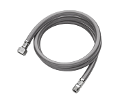 Remer Душевой шланг для вытяжного излива ПВХ 200 см, цвет: cromo K66FL200