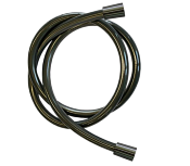 Remer Душевой шланг ПВХ 120 см, цвет: cromo nero spazzolato 332CN2G120CFP