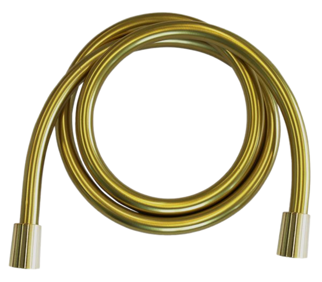 Remer Душевой шланг ПВХ 150 см, цвет: oro spazzolato 332CN2G150BG