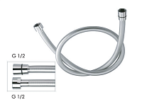 Remer Душевой шланг ПВХ 150 см, цвет: cromo 332CNMTR150