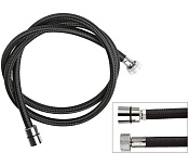 Remer Душевой шланг пвх 150 см, цвет: nero 332CNNY150