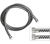 Remer Душевой шланг ПВХ 150 см, цвет: cromo 332nc150