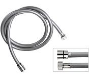 Remer Душевой шланг ПВХ 200 см, цвет: cromo 332cnmt200