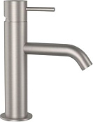 Remer X Style Inox Смеситель для раковины, без д/к, высота излива 8,4 см, цвет: inox spazzolato SSX12