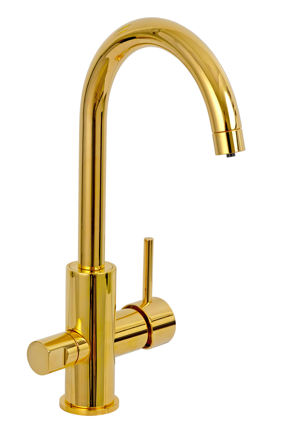 Remer X Style Смеситель для кухни, с независимым каналом для питьевой воды, цвет: oro lucido N792DWDO