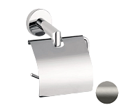 Remer Guest Держатель туалетной бумаги с крышкой, подвесной, цвет: nichel spazzolato opaco GS60NPO