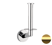 Remer Guest Держатель запасного рулона туалетной бумаги, подвесной, цвет: oro spazzolato GS62BG