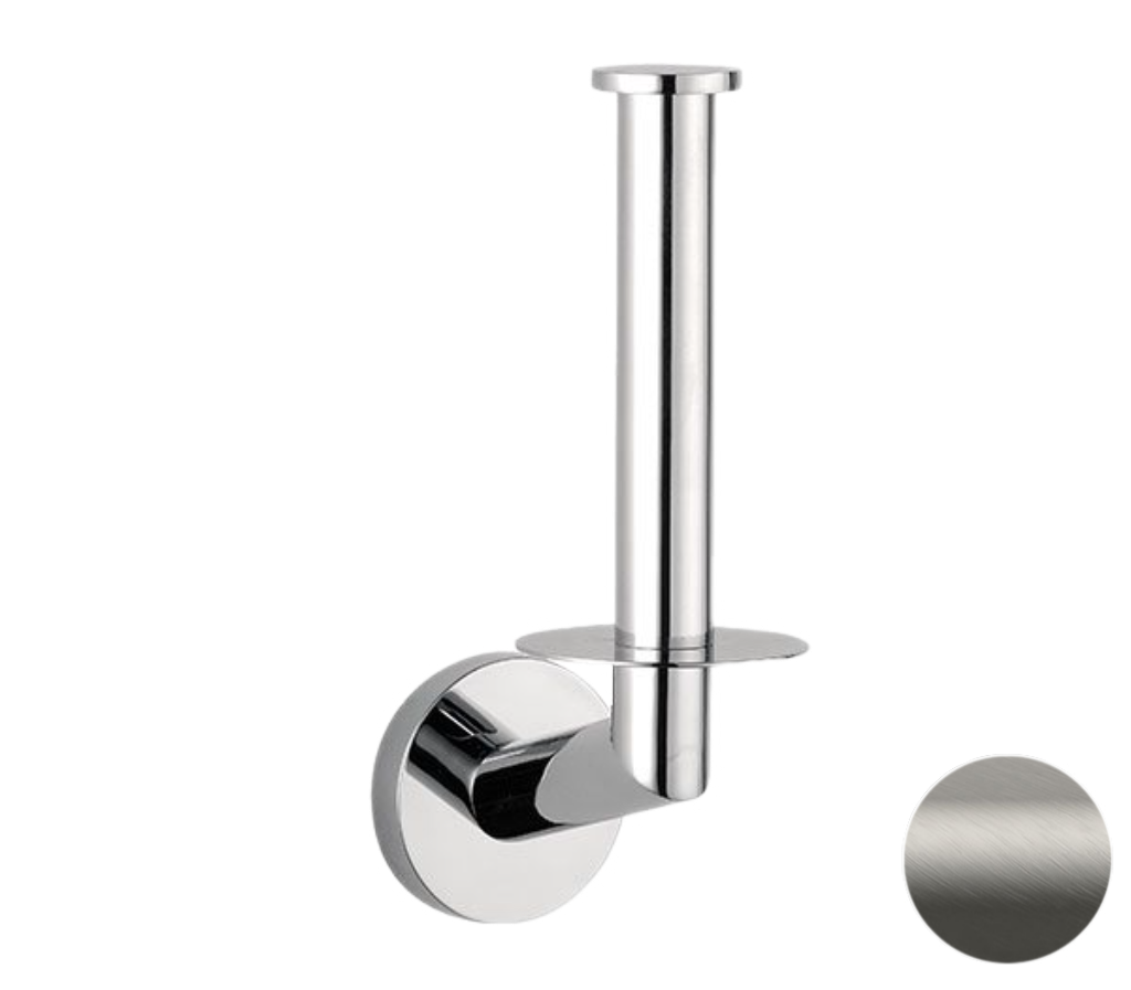 Remer Guest Держатель запасного рулона туалетной бумаги, подвесной, цвет: nichel spazzolato opaco GS62NPO